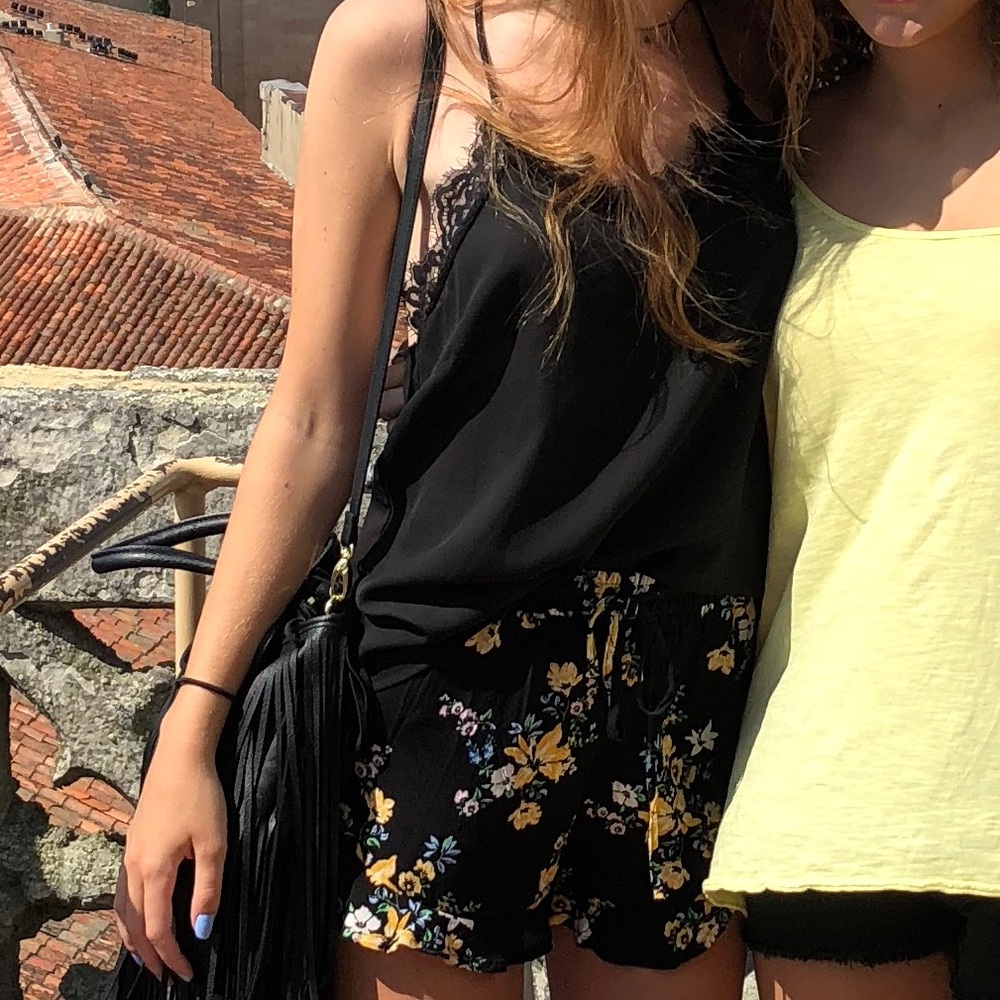WHITE Lace Tank